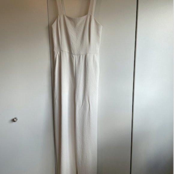 Aritzia Square Neck White Jumpsuit - Picture 5 of 5